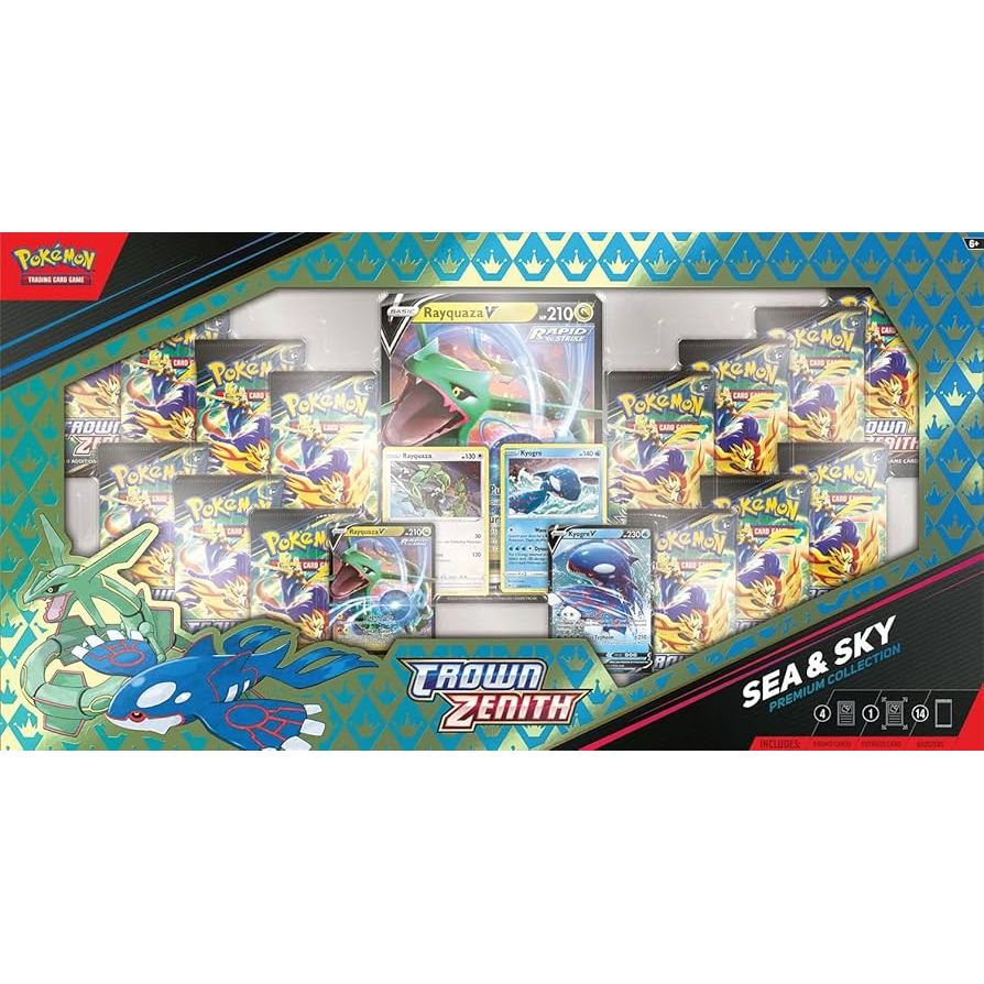 Pokemon - Crown Zenith - Sea and Sky Premium Collection (SKIP THE LINE)
