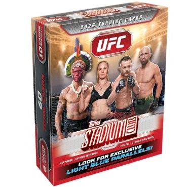 2026 Topps Stadium Club UFC Mega Box