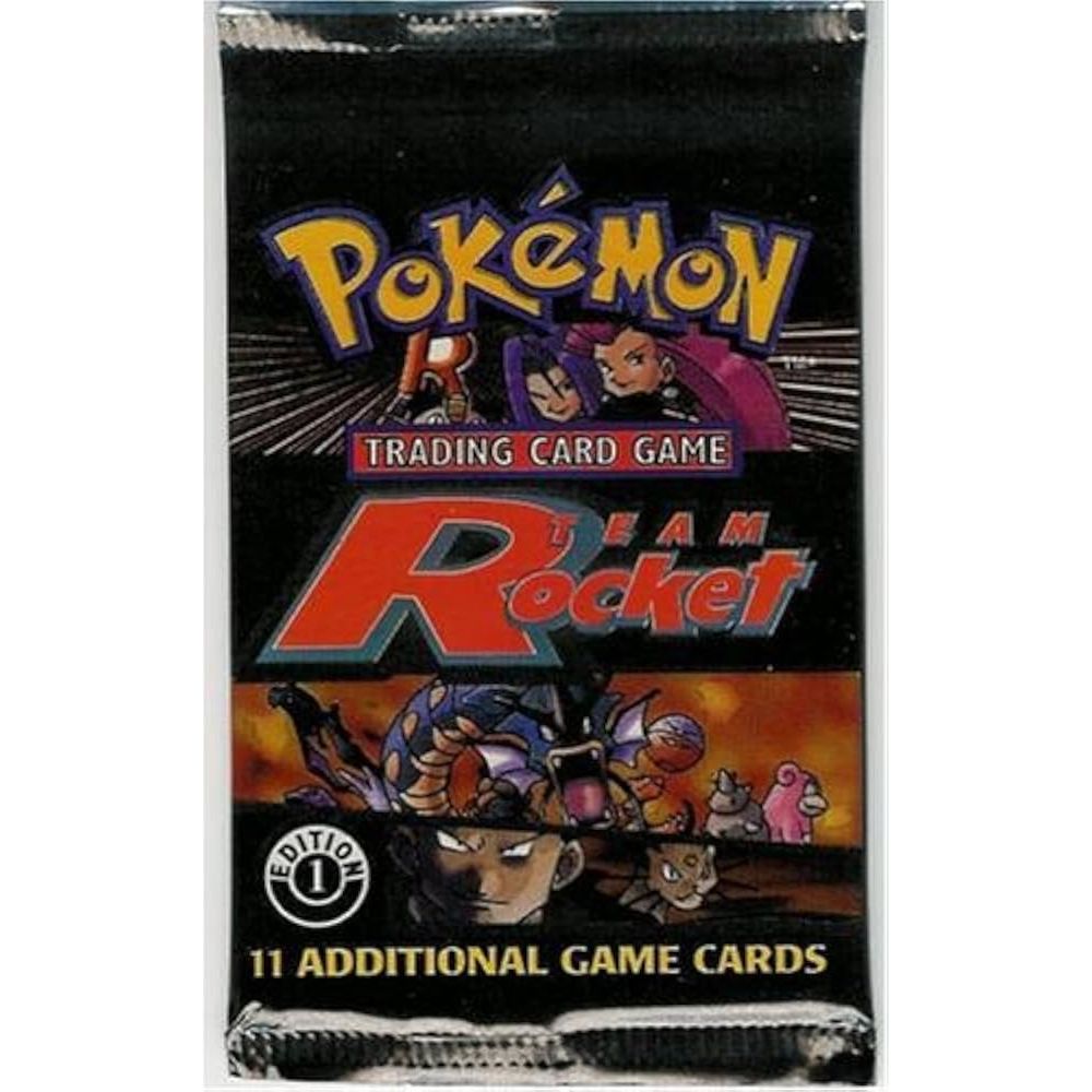 Pokemon - Team Rocket 1. Edition - Booster Pack (HEAVY) Random art