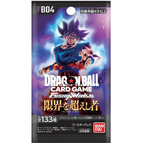 Dragon Ball - FB04 Fusion World Ultra Limit Booster Pack