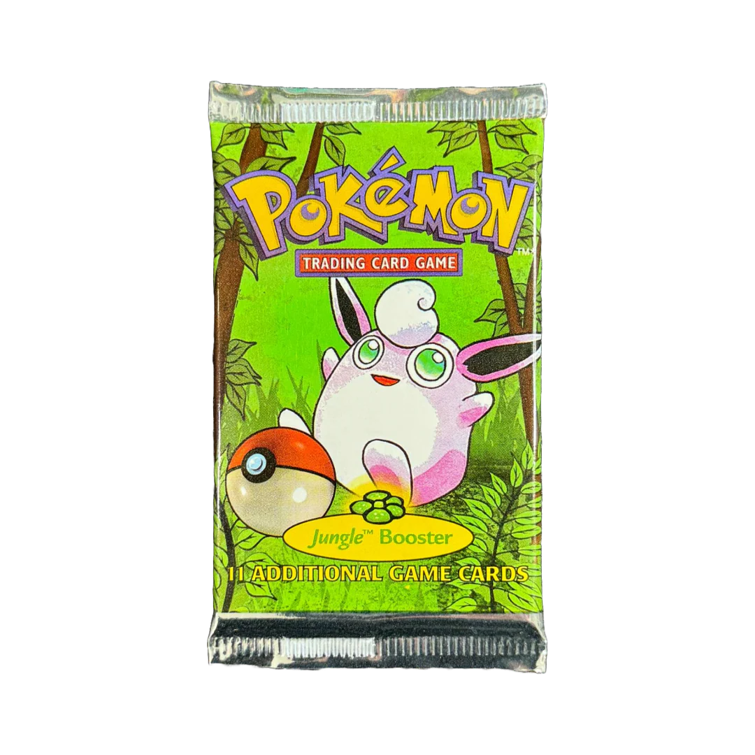 Pokemon - Jungle Unlimited - HEAVY 21,43g Booster Pack (Wigglytuff art)