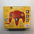 Nintendo 64 kontroll komplett i eske (rød) til Nintendo 64  thumbnail