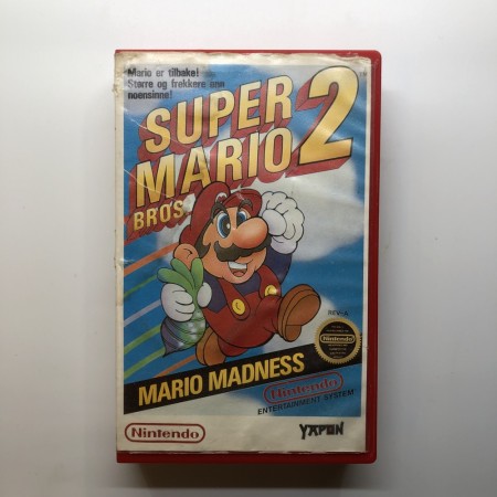 Super Mario Bros 2 Yapon Utleie spill til Nintendo NES