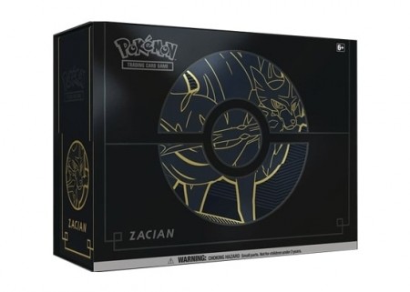 Pokemon Sword & Shield Zacian ETB Plus (Elite Trainer Box Plus)