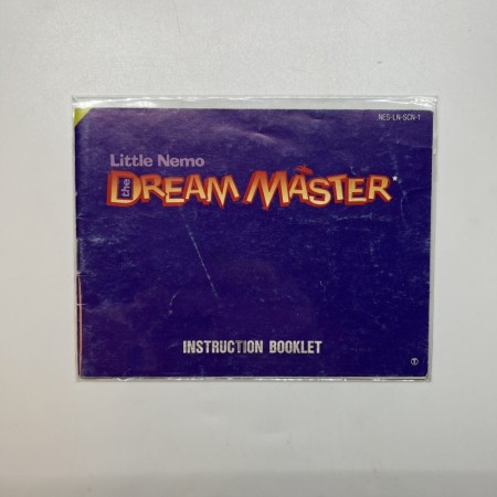 Little Nemo Dream Master SCN manual til Nintendo NES