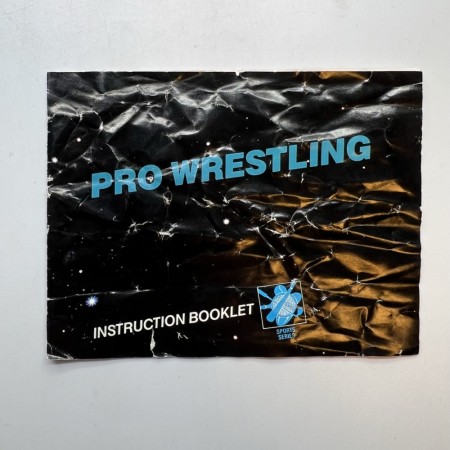 Pro Wrestling manual til Nintendo NES