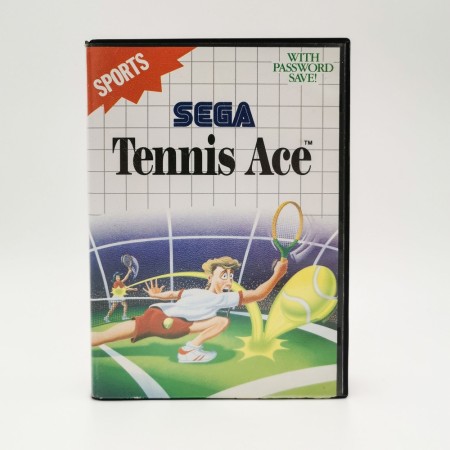 Tennis Ace komplett utgave til Sega Master System
