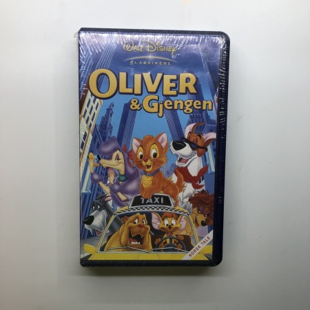 Oliver & Gjengen Disney VHS (Ny i plast)