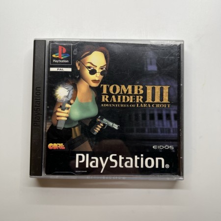 Tomb Raider 3 Adventures Of Lara Croft til Playstation 1 (PS1)