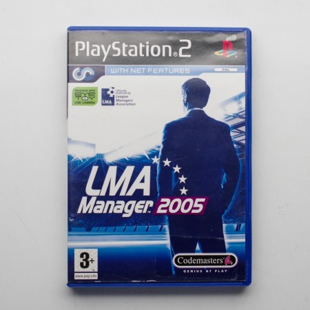 ﻿LMA Manager 2005 til Playstation 2 (PS2)