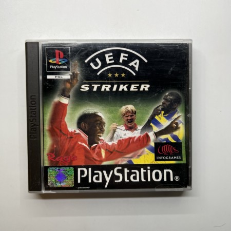 UEFA Striker til Playstation 1 (PS1)