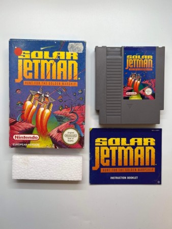Solar Jetman til Nintendo NES (SCN)