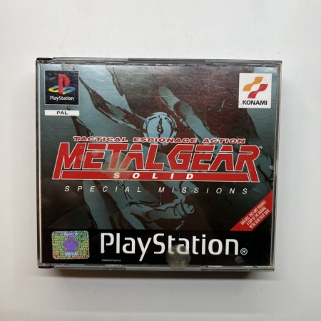 Metal Gear Solid Special Missions til Playstation 1 (PS1)