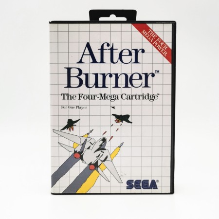 After Burner komplett utgave til Sega Master System