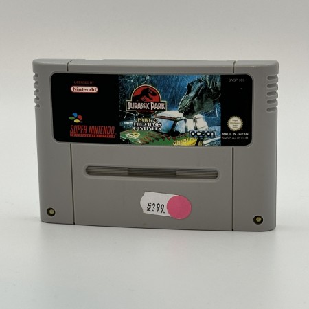 Jurassic Park Part 2 The Chaos Continues Cart (EUR) til Nintendo SNES