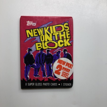 Topps New Kids on the Block Photocards fra 1990