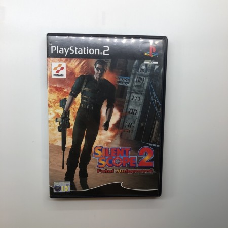 Silent Scope 2 Fatal Judgement Til Playstation 2 (PS2)