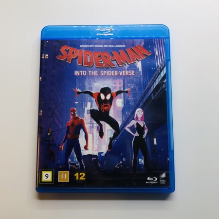 Spiderman Into the Spider-Verse Blu-Ray