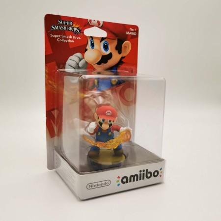 Amiibo No. 1 Mario Super Smash Bros Collection til Nintendo 