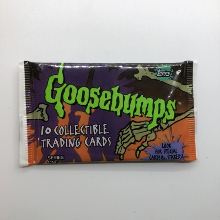 Topps Goosebumps (Grøsserne) Trading Cards fra 1996