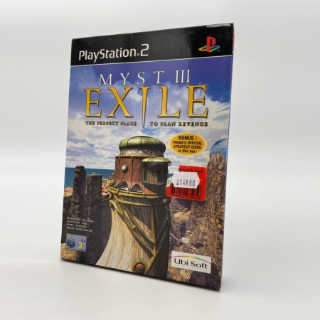 Myst 3 Exile (Papp cover) til Playstation 2 (PS2)