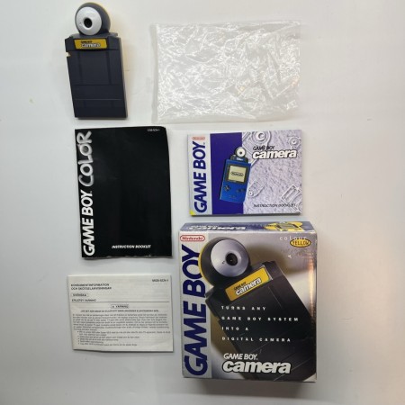 Gameboy Camera komplett skandinavisk (SCN) utgave