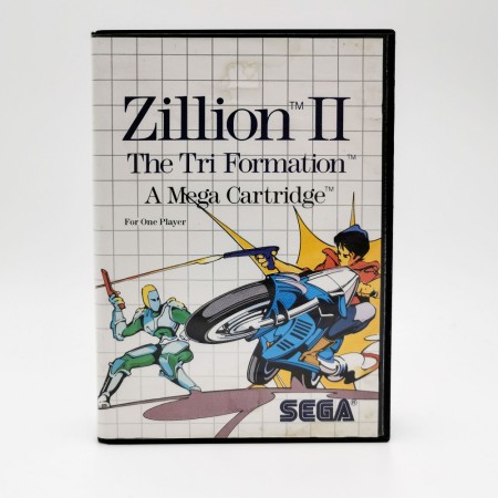 Zillion 2 komplett utgave til Sega Master System