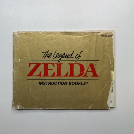 The Legend Of Zelda Manual (SCN) til Nintendo NES