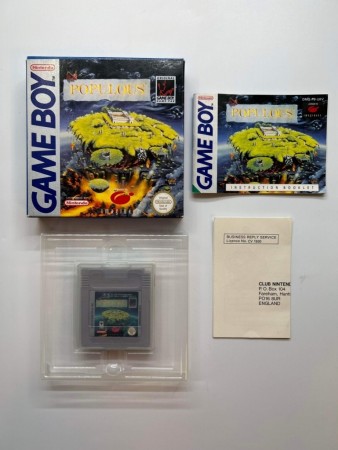 Populous Komplett utgave til Game Boy