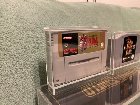 Akryl Nintendo SNES cart (Super Nintendo) PAL