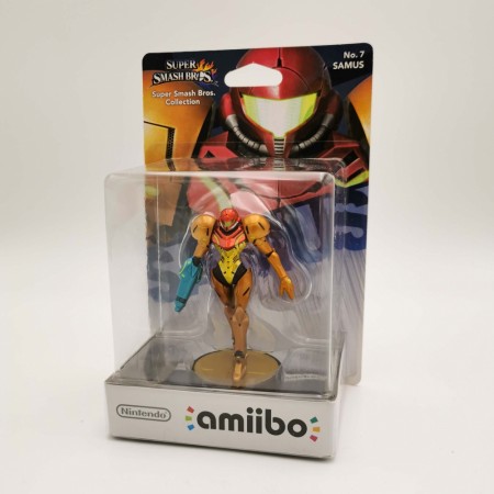 Amiibo No. 7 Samus Super Smash Bros Collection til Nintendo 