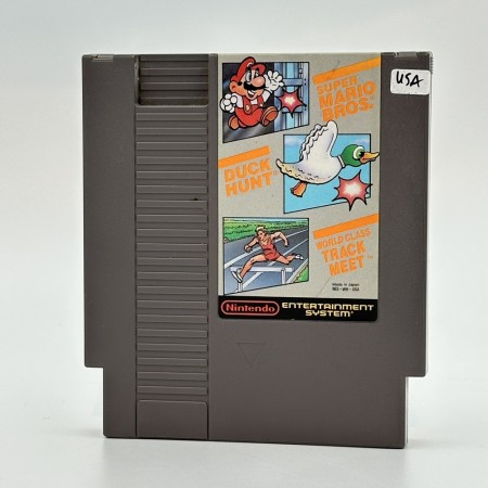 Super Mario Bros. / Duck Hunt / World Class Track Meet (Cart) Amerikansk til Nintendo NES