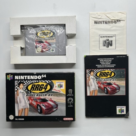 Ridge Racer 64 (RR64) i original eske til Nintendo 64
