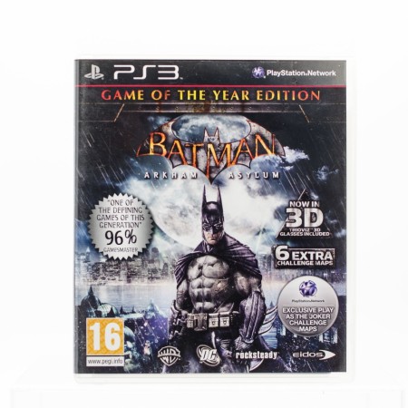 Batman: Arkham Asylum - Game of the Year Edition til PlayStation 3 (PS3)