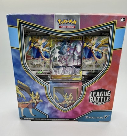 Pokemon League Battle Deck Zacian V Box