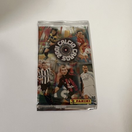Panini Calcio 2001 Cards Pack fra 2001 (fotballkort)