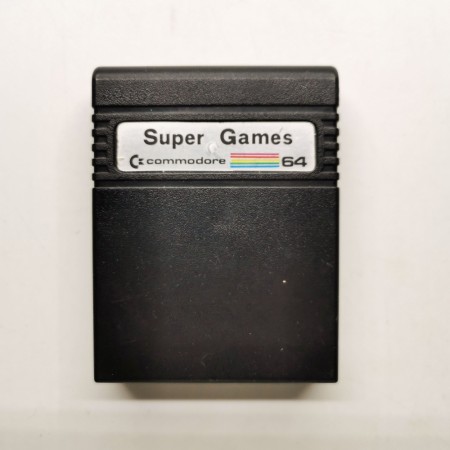 Super Games til Commodore 64 (uten eske)
