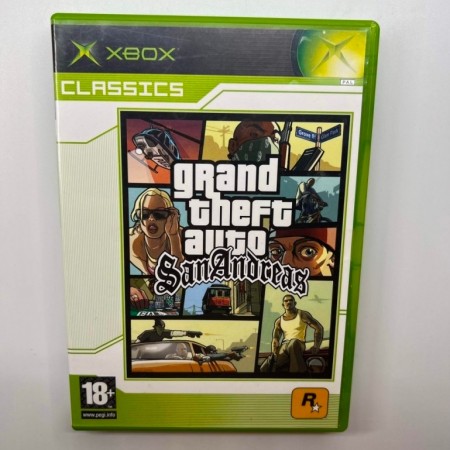 Grand Theft Auto San Andreas Classics til Xbox Original 