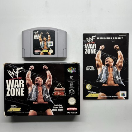 WWF War Zone i original eske til Nintendo 64