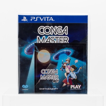 Conga Master (pappomslag) til PS Vita (Ny i plast!)