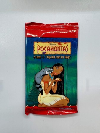Disney Pocahontas Booster Pack Uåpnet pakke fra 1995