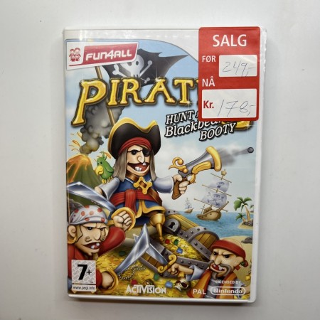 Pirates Hunt For Blackbeards Booty til Nintendo Wii