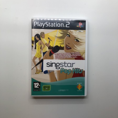 Singstar Pop Hits til Playstation 2 / PS2
