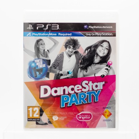DanceStar Party til Playstation 3 (PS3) ny i plast!