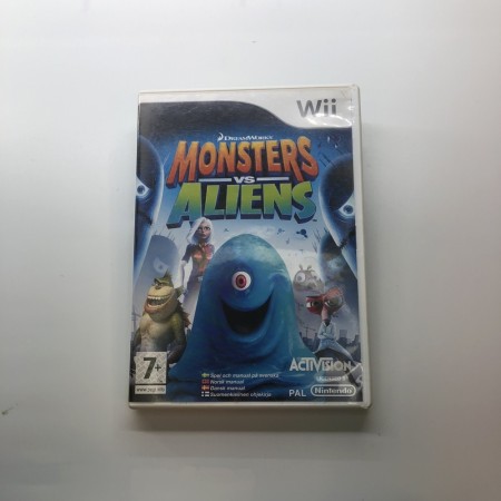 Monsters vs Aliens Til Nintendo Wii