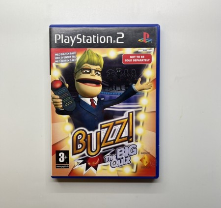 Buzz The Big Quiz til Playstation 2 (PS2)