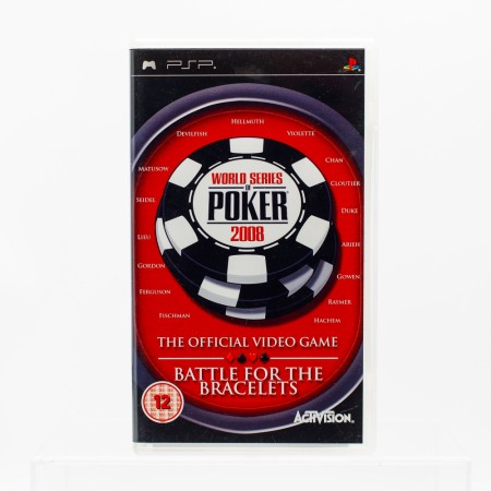 World Series of Poker 2008: Battle For The Bracelets PSP (Playstation Portable)
