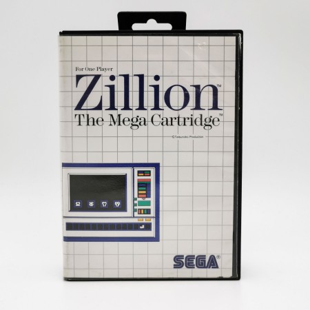 Zillion komplett utgave til Sega Master System