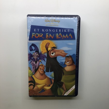 ﻿Et Kongerike for en Lama Disney VHS (Ny i plast)