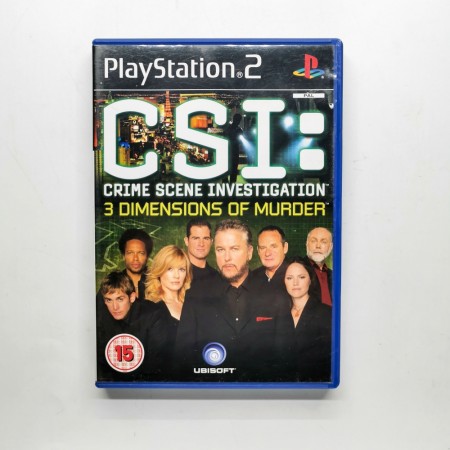 CSI: 3 Dimensions of Murder til PlayStation 2